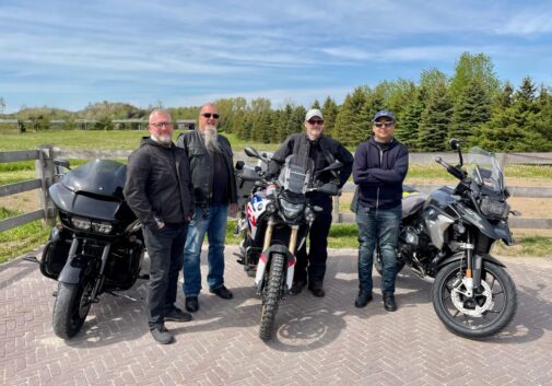 Motorcycle Safety Month 2026 meet-up at Willibald Farm Distillery & Brewery