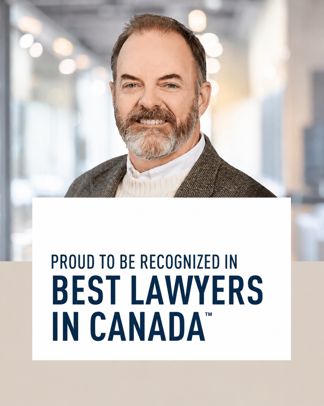 Graham Bennett – proud to be recognized in Best Lawyers in Canada